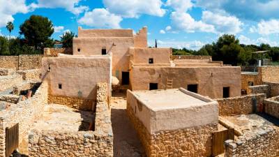 La Ciudadela ibérica de Calafell. FOTO: CALAFELL HISTORIC