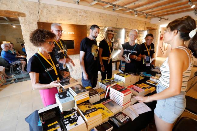 Los lectores podrán adquirir durante las dos jornadas del festival las obras de los autores presentes en el certamen. Foto: Pere Ferré
