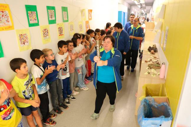 $!La antorcha de los Special Olympics ya recorre Reus