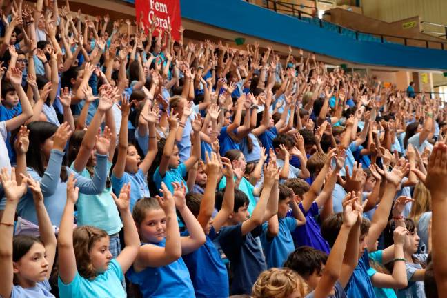 $!Fem Coral reuneix 900 alumnes al Pavelló Olímpic de Reus