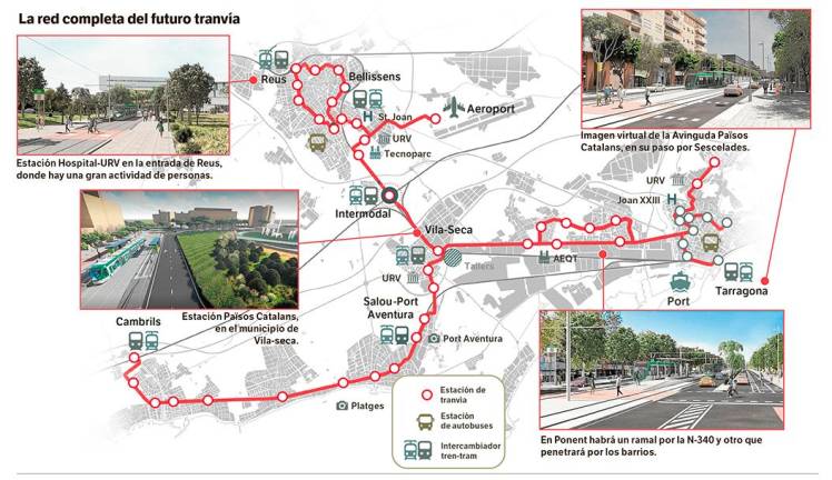 $!Salou se sube al tranvía