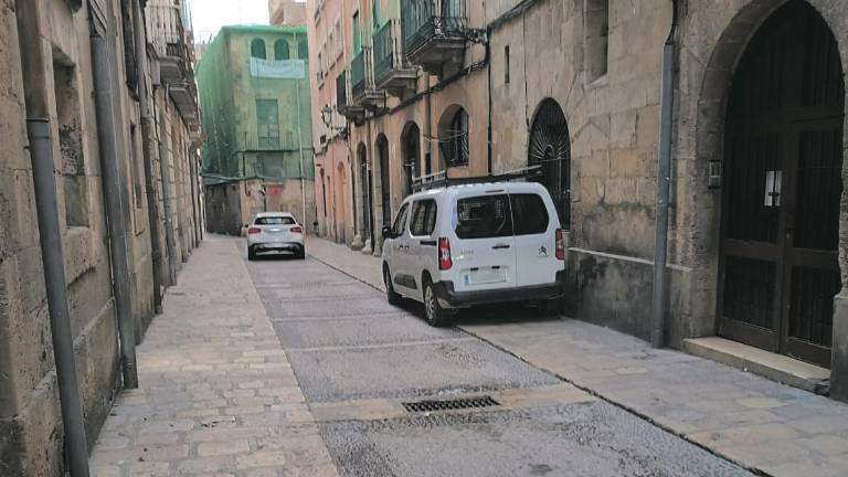 Héctor vive en la calle d’En Granada de Tarragona. Foto: Cedida