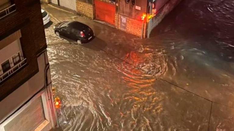 Tarragona, inundada. Foto: DT