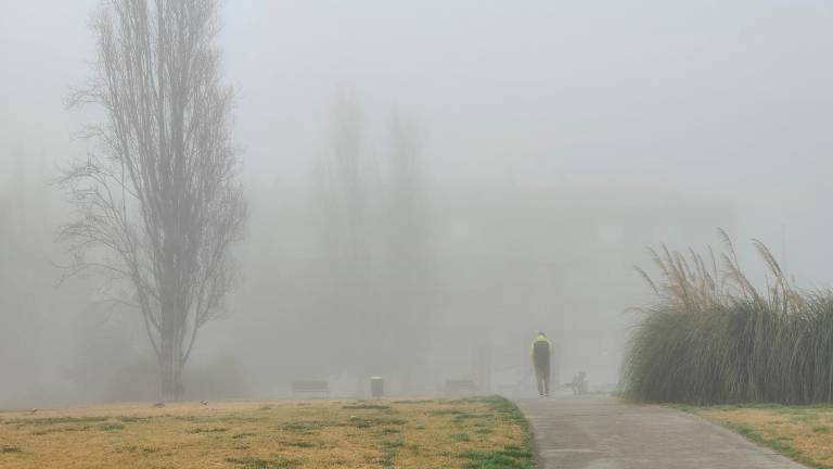 Niebla densa en Vila-seca. Foto: Iván Alcalá