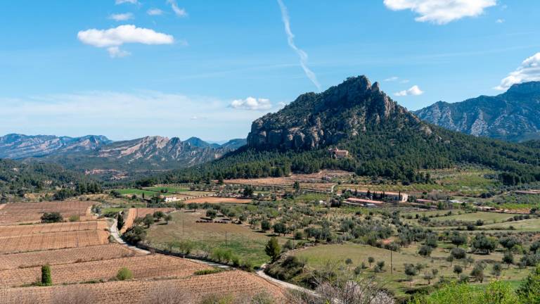 La montaña de Santa Bàrbara. FOTO: S. García