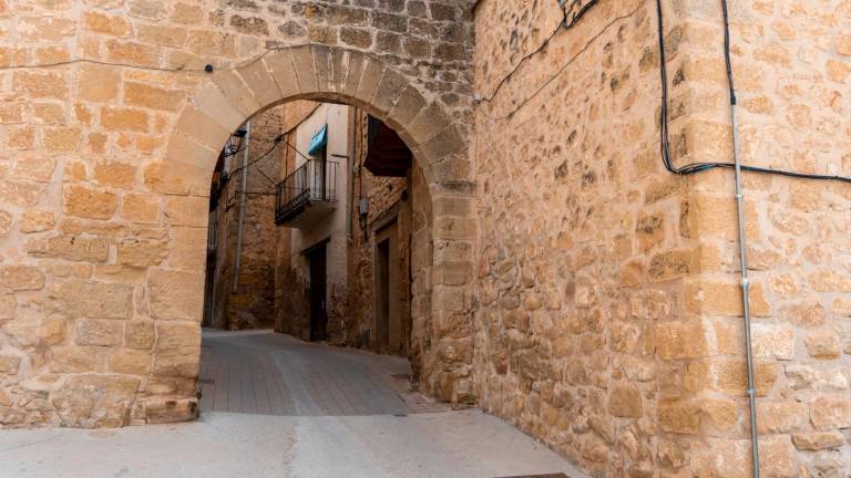 El portal del Carrer Bonaire. Foto: S. García