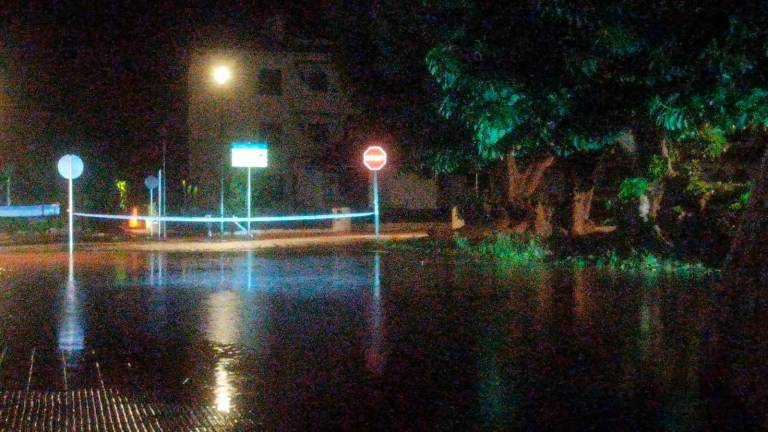 Fotos de la lluvia caída en Roda de Berà. Foto: cedidas