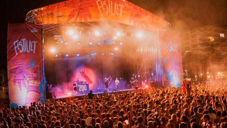 La Zona d’Emprius de Salou se llenará de música los días 18 y 19 de julio de 2025. foto: festiuet