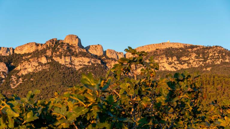 La Serra de Llaberia vista desde Colldejou. FOTO: S. García/R. Julbe