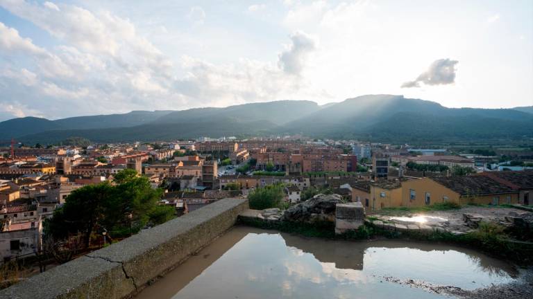 Vista desde el Pla de Santa Bàrbara. FOTO: S. García