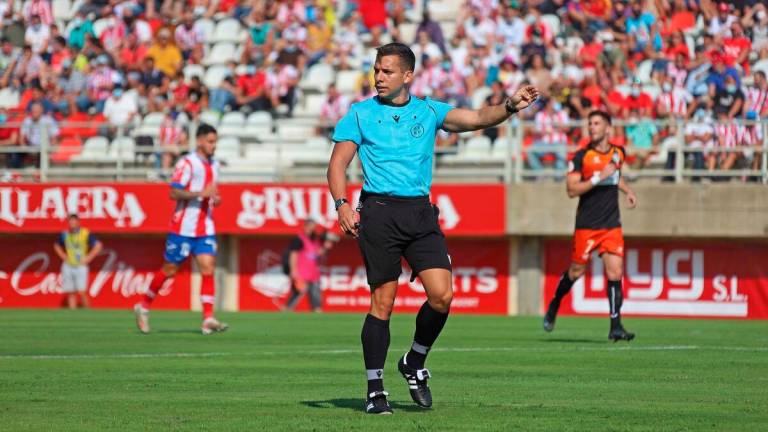 Montalbán será el encargado de pitar al Nàstic en su visita al Johan