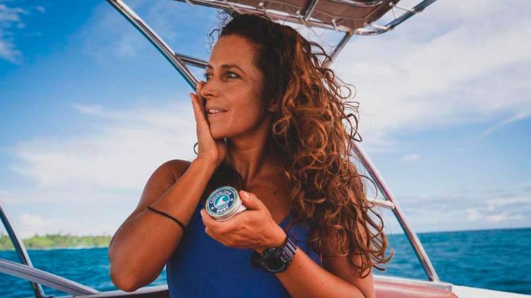 La surfista italiana Giulia Manfrini. Foto: X