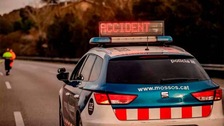 Imagen de archivo de un coche de Trànsit de Mossos d’Esquadra. Foto: CME