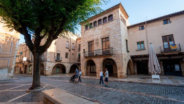 La Casa Desclergue en la Plaça Major. FOTO: S. García