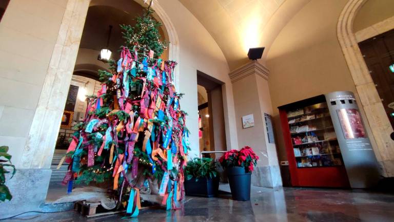 Imagen del arbol de los deseos en anteriores ediciones. Foto: Cedida