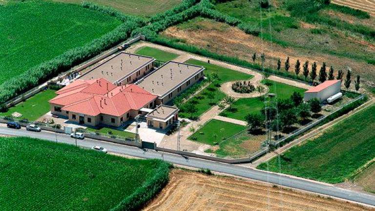 La residencia Jardines de Villafranca, en Villafranca de Ebro (Zaragoza). Foto: X