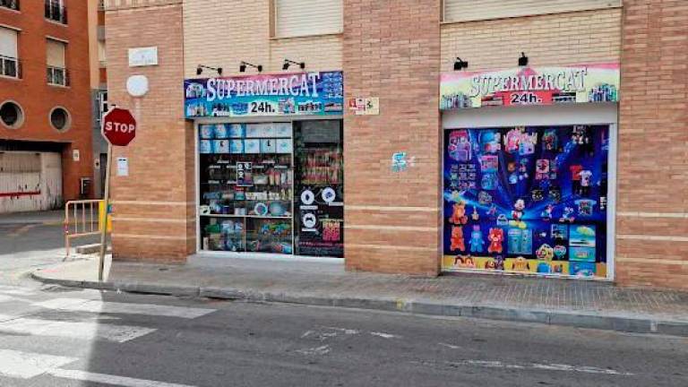 Imagen exterior del supermercado de la Part Baixa de Tarragona. Foto: DT