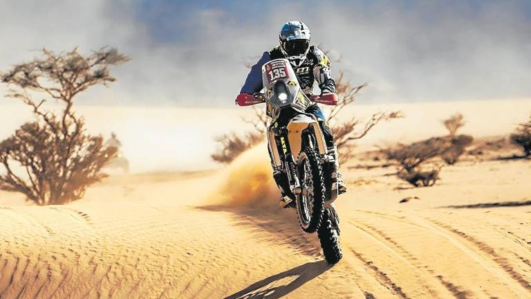 Carlos Falcón vivirá su segundo Dakar. FOTO: Twin Trail Racing
