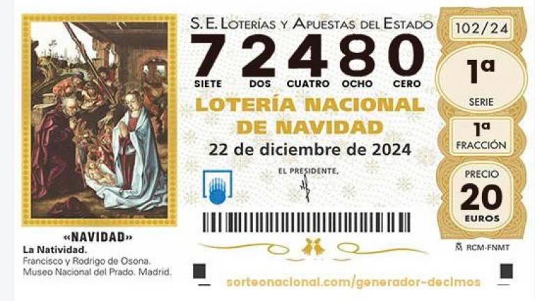 $!El Gordo del Sorteo de Navidad sonríe a Logroño y se olvida, como siempre, de Tarragona