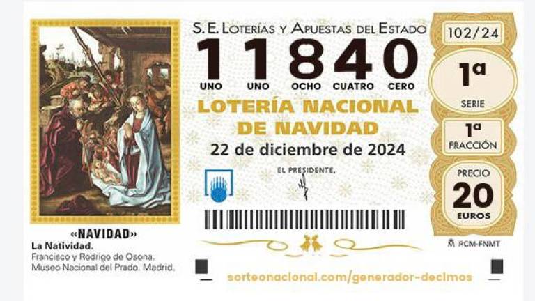 $!Un décimo del tercer premio de la Lotería de Navidad cae en Cambrils