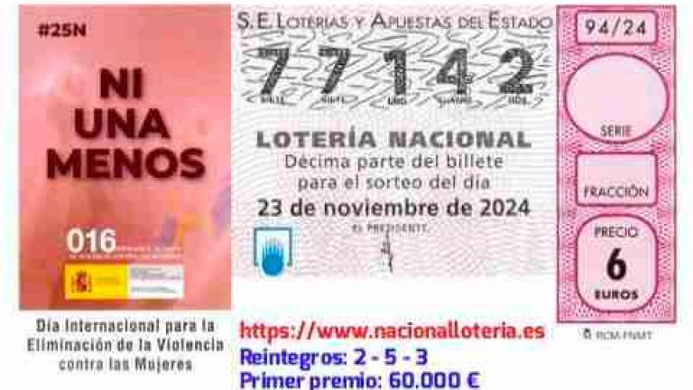 $!Toca en Tarragona el primer premio de la Lotería Nacional