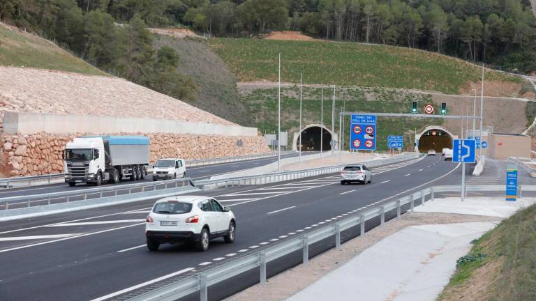 El túnel de Coll de Lilla. foto: pere ferré/dt