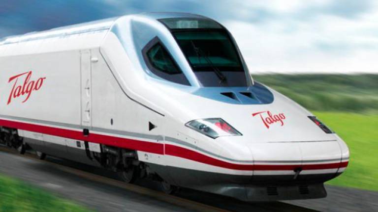 El tren Talgo 350 es un tren de alta velocidad con tecnología propia. Foto: Talgo.com