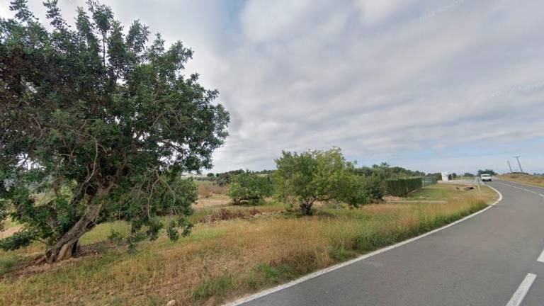 Foto de la zona donde se ubicará la entrada al futuro equipamiento. foto: Cedida