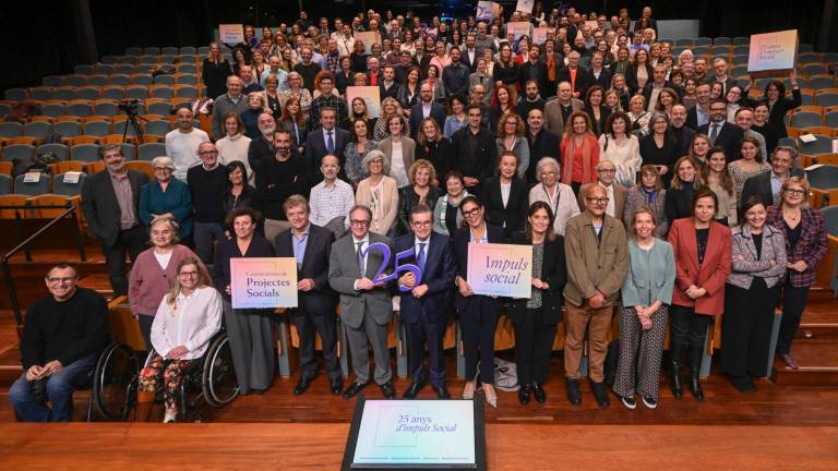 Acte de celebració dels 25 anys de les Convocatòries de Projectes Socials. Foto: Fundació ‘la Caixa’.