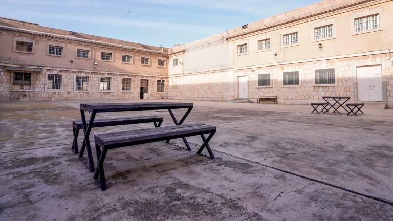 $!Patio de la antigua prisión de Tarragona en la que se celebrará el concierto. Foto: Marc Bosch