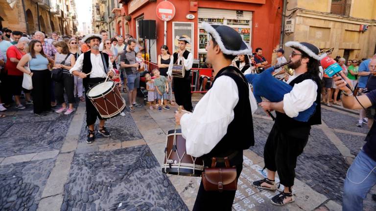 L’Entrada dels Músics, un dels actes musicals tradicionals per Santa Tecla, tindrà lloc el dia 22 a les 12 hores al Portal del Roser. Foto: Pere Ferré