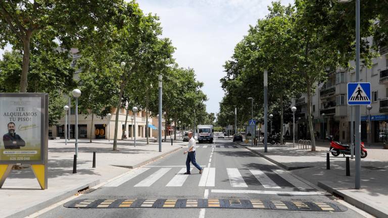 Por cada cien accidentes de tráfico en Tarragona hay 22 peatones involucrados. Foto: Pere Ferré