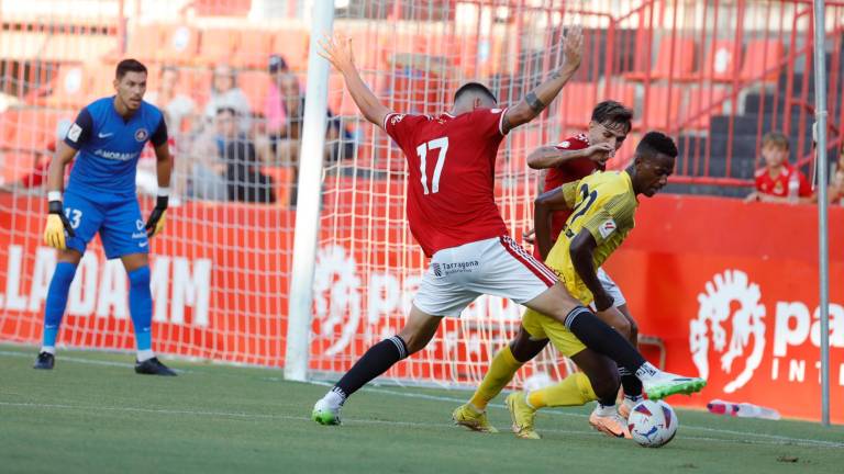 El Nàstic-Andorra de hace dos pretemporadas atrás en el Nou Estadi. Foto: Pere Ferré