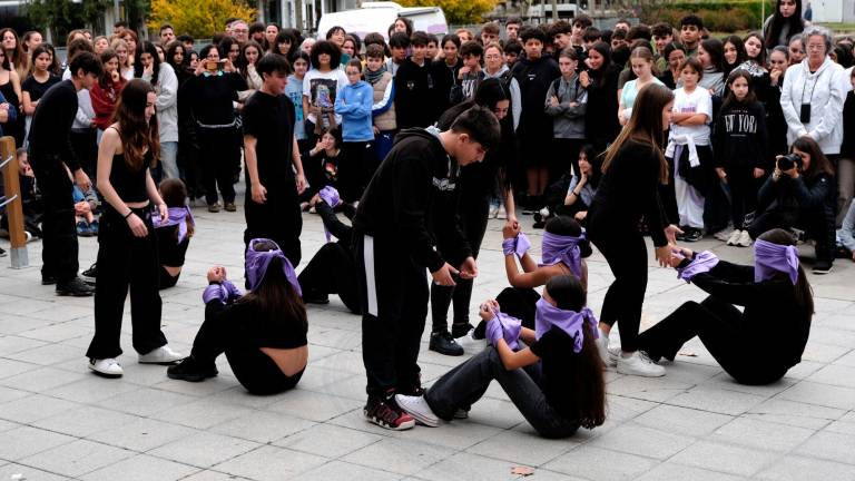 $!Cambrils es manifesta contra totes les formes de violència masclista