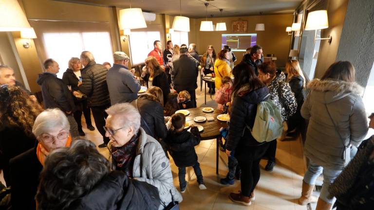 L’entitat va celebrar una jornada de portes obertes el dia de Sant Antoni. FOTO: Pere Ferré