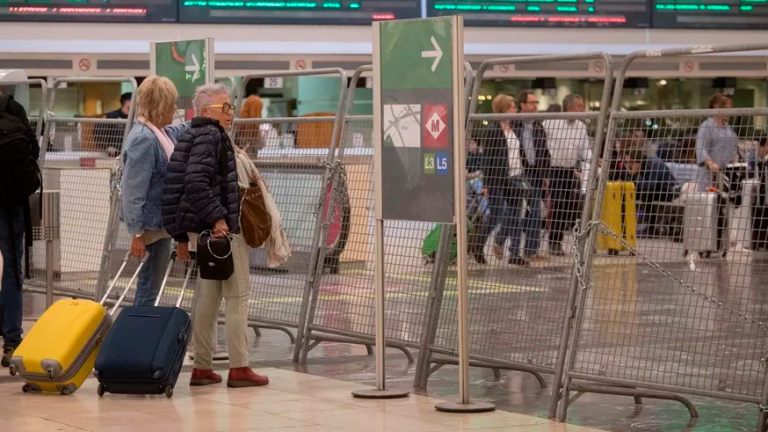 Una estación de tren. Foto: EFE