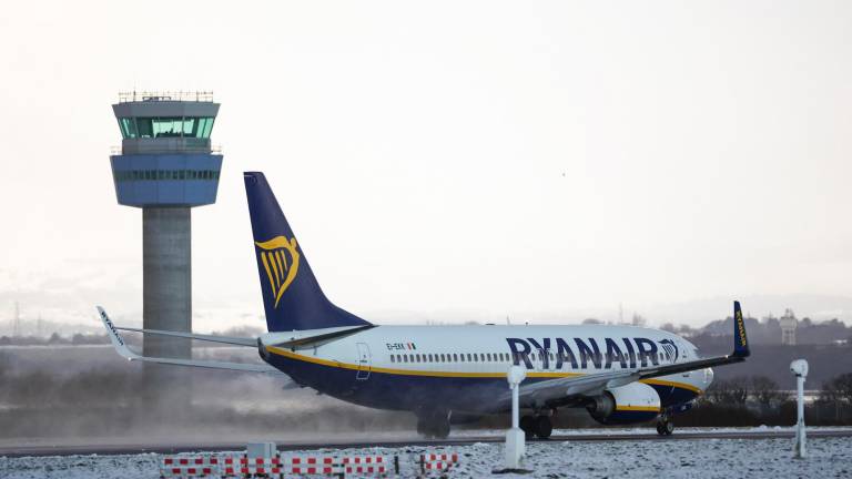 Un avión de Ryanair. Foto: EFE