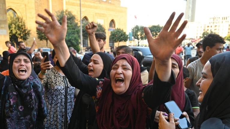 Reacciones tras la muerte de Nasrla. Foto: EFE