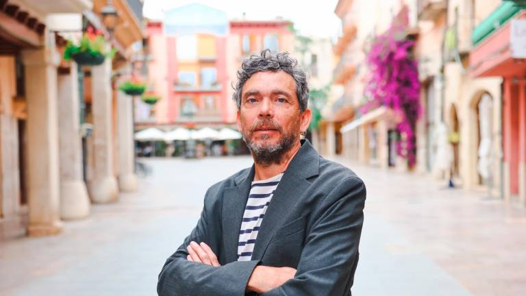El concejal Jordi Barberà pide cambios importantes en el rumbo, dirección y en la gestión diaria del Ayuntamiento. foto: Alba Mariné