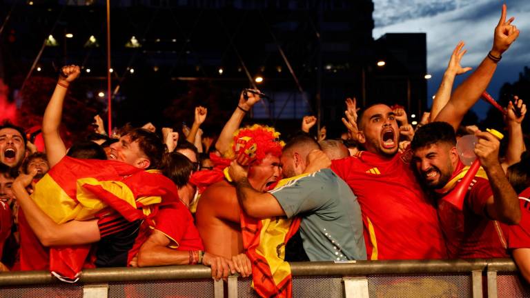España celebrará este lunes la Eurocopa en Madrid. Foto: EFE