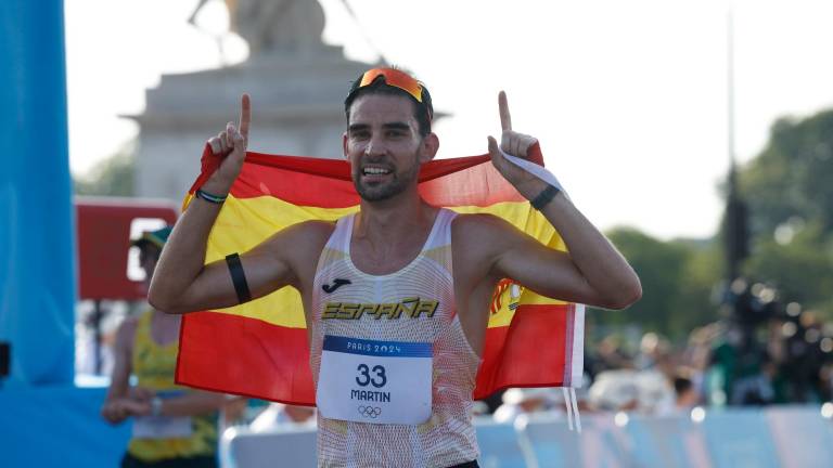 El extremeño, doble campeón mundial en Budapest 2023, consigue su primera medalla olímpica en sus cuartos Juegos. Foto: EFE