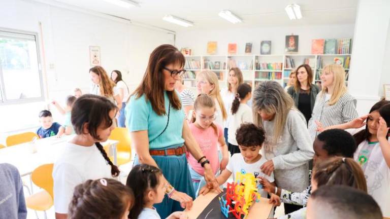 $!La inauguració de la biblioteca escolar de l’Eduard Toda es va fer a finals d’octubre. Foto: Alba Mariné