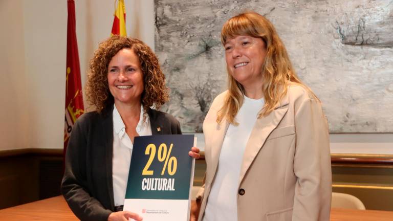 La nova consellera Sònia Hernández, s’ha posat aquest dilluns al capdavant del Departament de Cultura. Foto: ACN