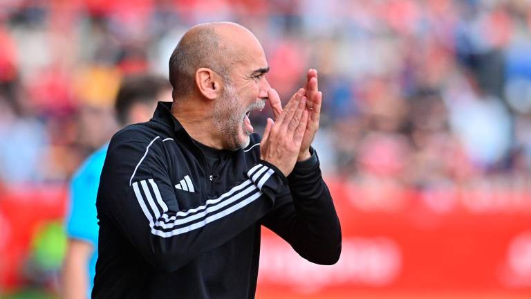 Iván Moreno dirigirá al Nàstic en La Rosaleda. Foto: Pere Ferré