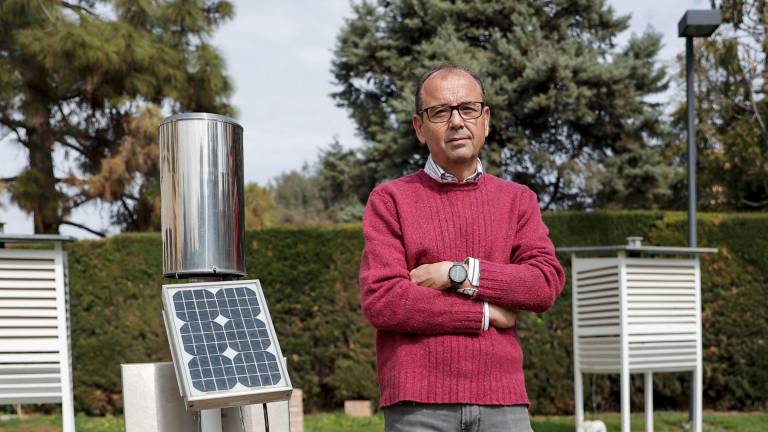 José Ángel Núñez, jefe de Climatología de la Aemet en la Comunitat Valenciana. Foto: EFE