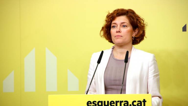 La secretaria general de ERC, Elisenda Alamany. Foto: ACN