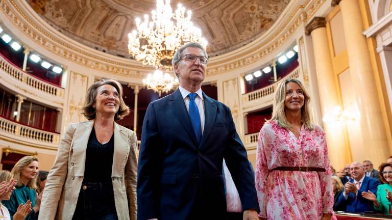 El presidente del PP, Alberto Nuñez Feijóo, se ha manifestado a través de la red social X. Foto: EFE