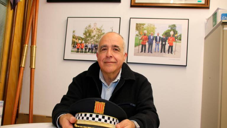 Jacinto López entró en la Policía cuando Vila-seca y Salou aún eran un solo municipio. FOTO: J. C.