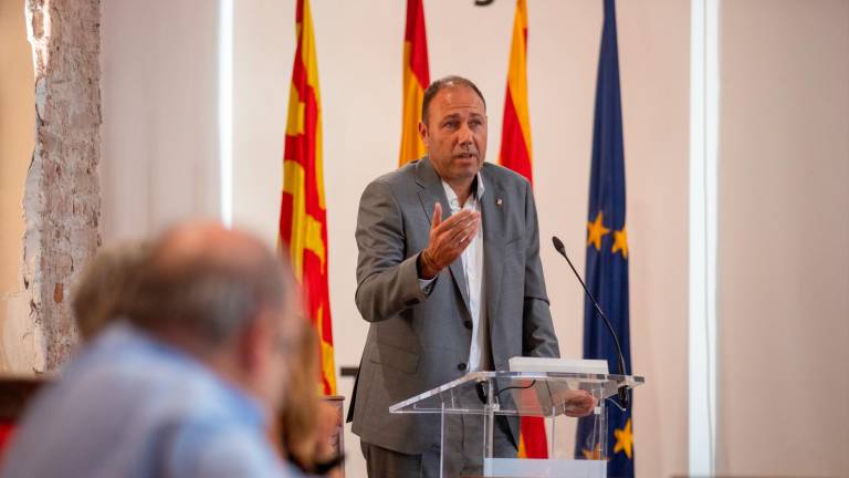 Berni Álvarez, se lleva como jefe de gabinete al gerente del Consell Comarcal del Tarragonès. Foto: Marc Bosch