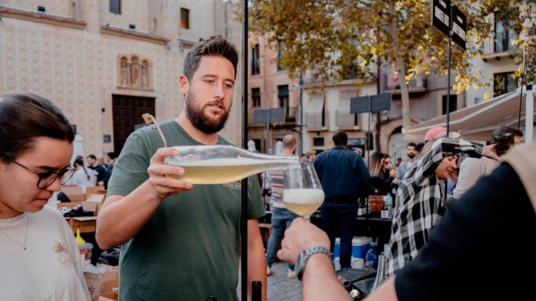 $!La Plaça del Rei, en la Part Alta, es el epicentro de la celebración. FOTO: Jordina Moix